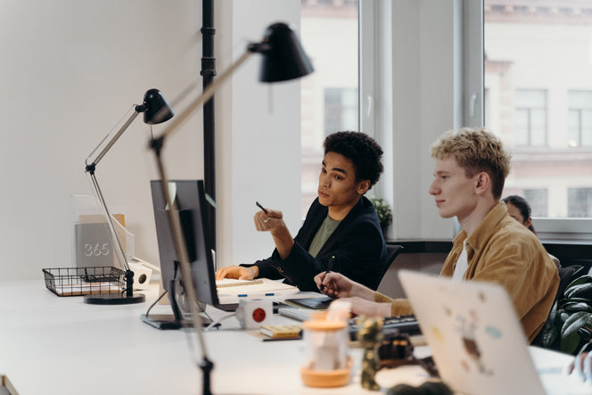 Corworkers at the office