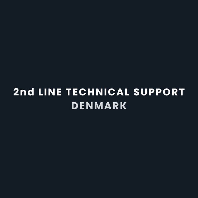 2ND LINE SUPPORT SPECIALIST (Denmark)