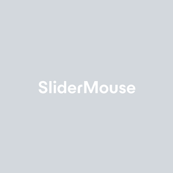 light grey box with text saying SliderMouse
